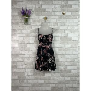 princess polly baby blue dress Windsor navy floral mini